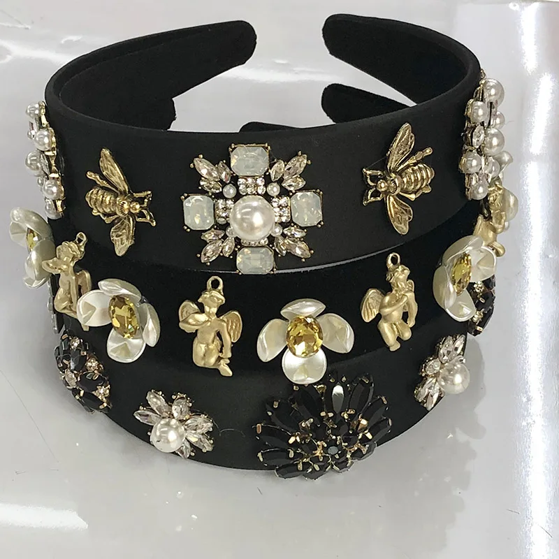 Diadema Nupcial Elegante Para Niñas, Tocado Romántico De Perlas Para El Cabello, Corona De Flor, Guirnalda De Novia, Aro Para La Cabeza, Diademas De Boda, Joyería Para El Cabello - AliExprs 36