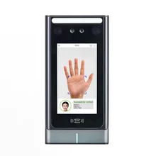 Novo sistema de controle de acesso facial dinâmico com luz visível, proteção facial inteligente para atendimento ao rosto e palma da mão