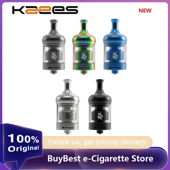 

Original KAEES Aladdin MTL RTA Atomizer 2ml E-cigarette Tank with Quick Lock System Vape Vaporizer Vs Zeus X / Kaees Solomon 3