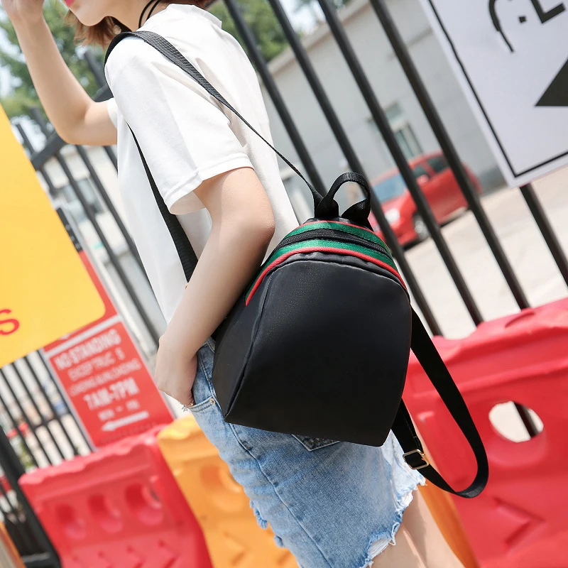 Холщовый женский рюкзак однотонная женская дорожная сумка модный рюкзак с двумя отделениями женская сумка Mochila сумка дизайн