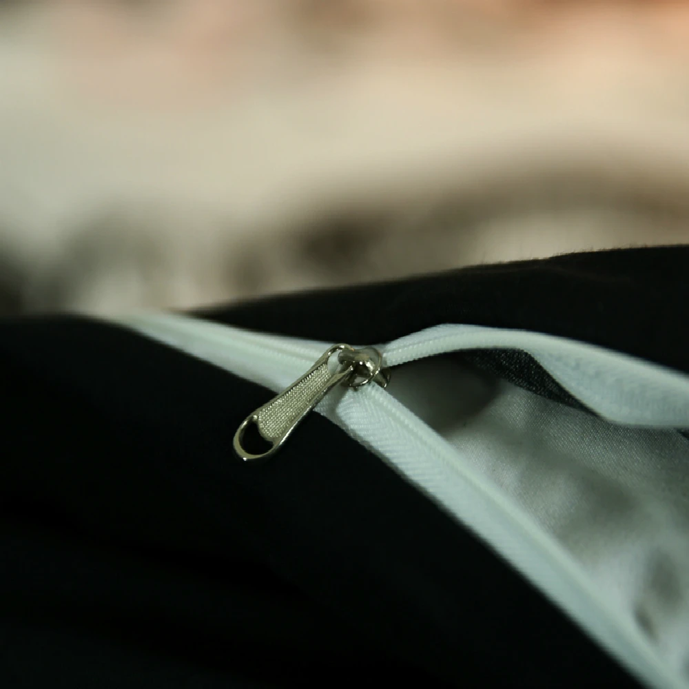 Постельное белье 3D шлепанцы с принтом в виде черепов; для домашнее пуховое одеяло крышка набор queen King 6 размеров с наволочкой Постельное белье 2/3 шт постельное белье