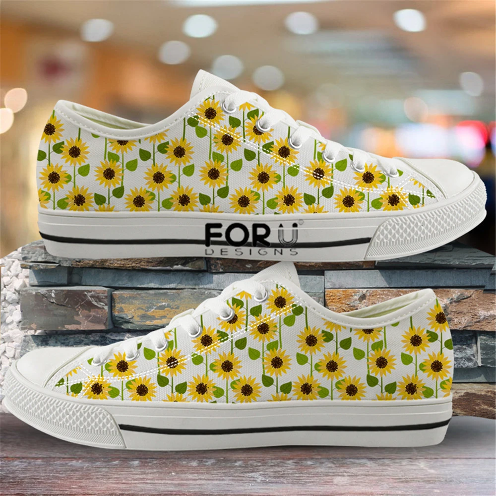 yellow floral shoes