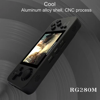 

Metal Retro Vintage Game Console Portable 2.8 Inch HD IPS Sn HDMI Output Mini Video Game Player Retro Game Console