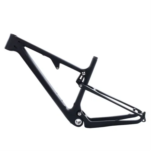 BXT новейший 29er UD Карбон MTB полная Подвеска по пересеченной местности без логотипа BSA Задний амортизатор 165*38 мм* 22 мм рама для горного велосипеда - Цвет: no logo full balck