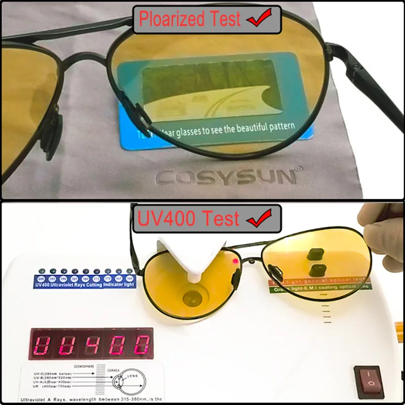 Online Todo el tiempo piloto fotocromáticos gafas de sol polarizadas gafas de visión nocturna hombres oculos conductor amarillo lentes gafas de que