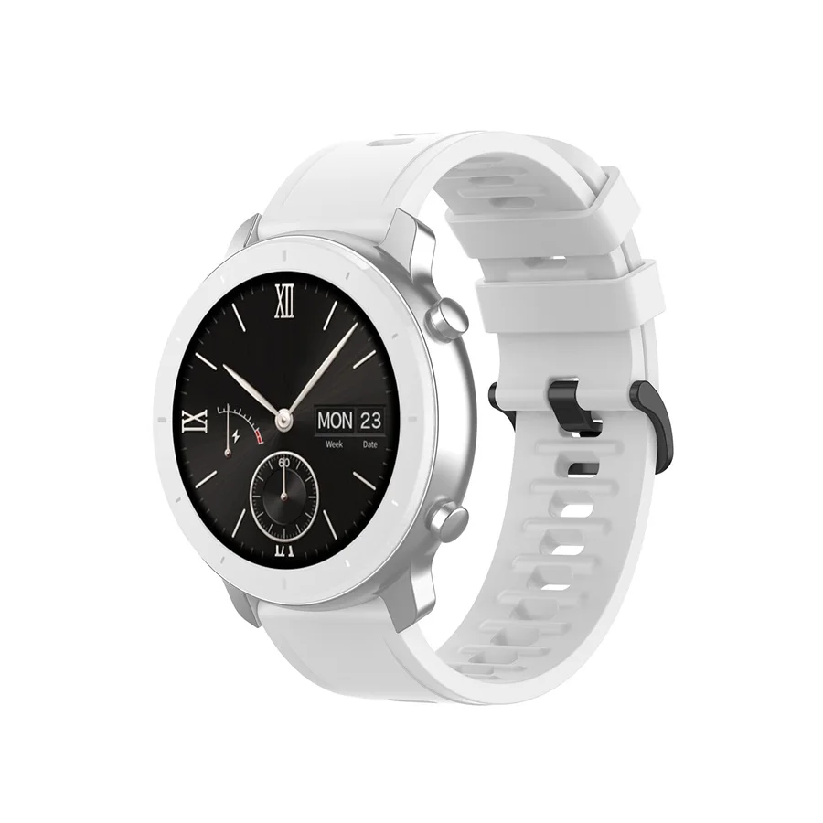Для часов Huami GTR ремешок для Xiaomi Amazfit GTR 42 мм Смарт-часы ремешок для Amazfit GTS для Amazfit BIP/BIP Lite спортивный браслет