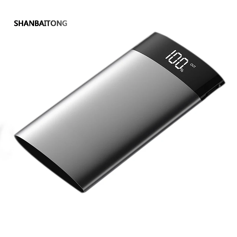 

SHANBAITONG 20000 mAh Power Bank QC 3.0 Fast Charge Portable Charging Powerbank External Battery For Xiaomi Mi9 Iphone Samsung