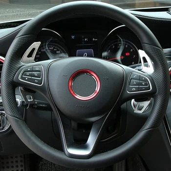 

AndyGo Car-Styling,Steering Wheel Shifter Paddle Extension For Mercedes Benz C class W205 2015-2017/CLA Class C117 2016-2017