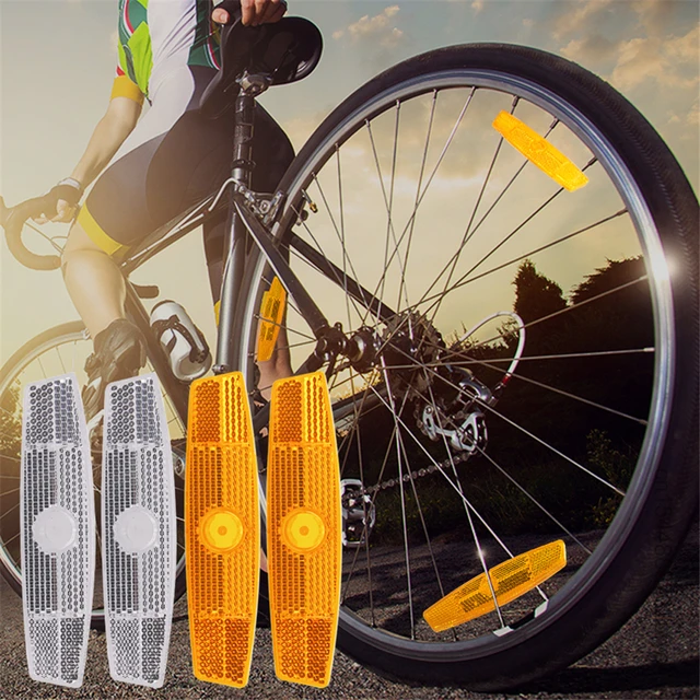 Fahrrad Speichen Reflektoren Berg Fahrrad Felge Reflektierende Licht Stahl  Draht Lampe Sicherheit Warnung Stück Reflektor Radfahren Teile - AliExpress