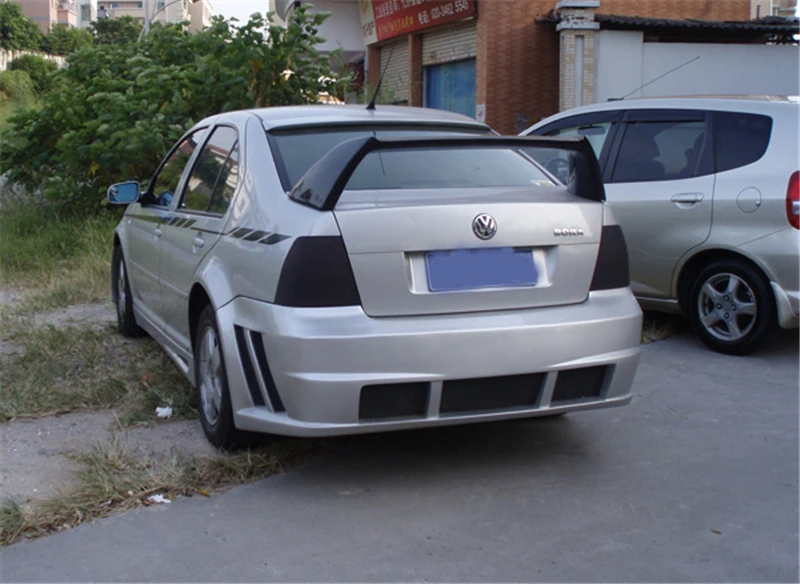 Используется для Volkswagen Bora спойлер 2002 03 04 05 06 год Материал FRP задний высокий GT Крыло автомобиля переоборудование аксессуары