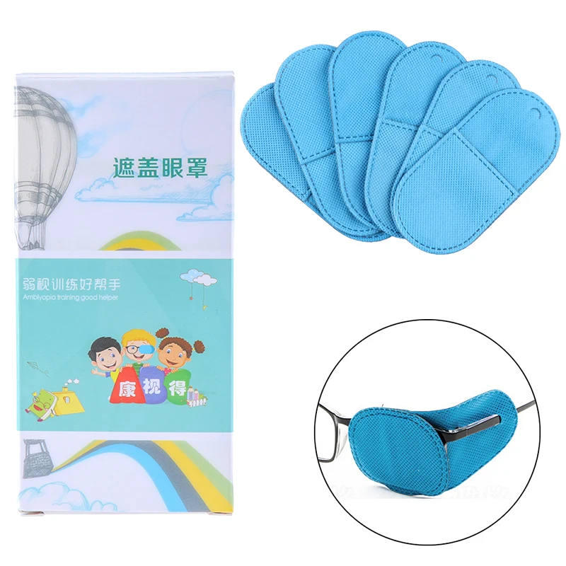 6PCS/1PCS Medical Lazy Eye Patch for Amblyopia Child Occlusion Kids Children Eye Patches 4Styles Drop Shipping 6