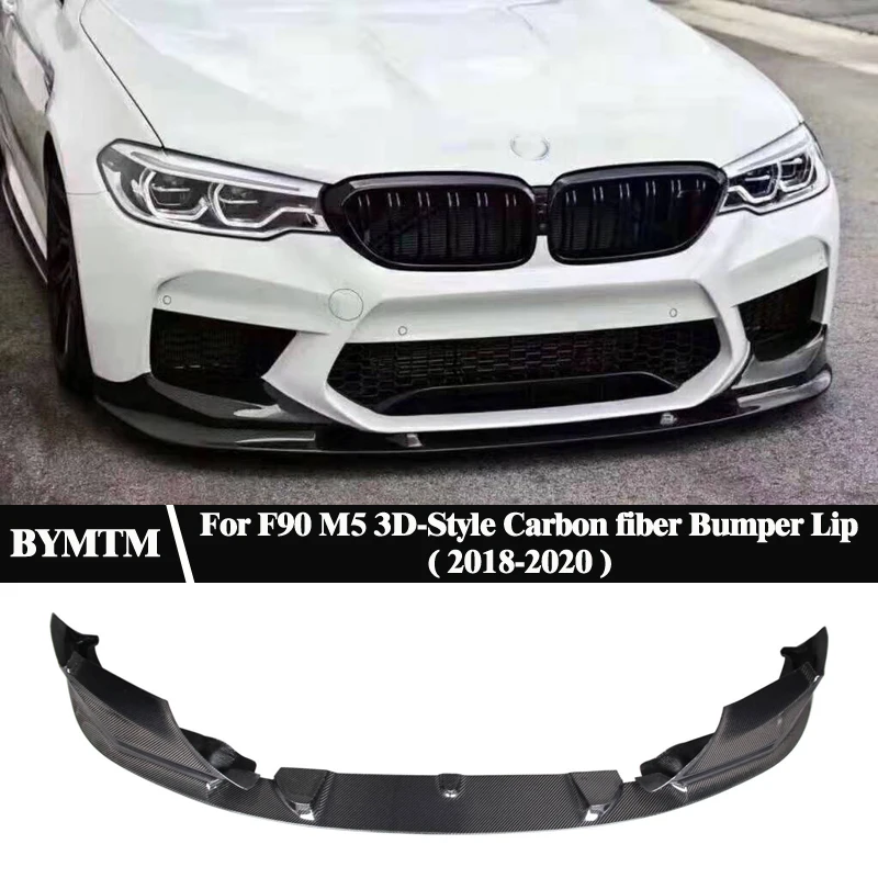 3d стиль сухой бампер из углеродного волокна для BMW F90 M5|Амортизаторы| |