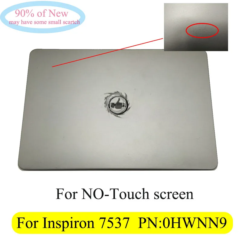 LCD Back cover 3 Новинка для Dell Inspiron 7537 lcd задняя крышка и lcd передняя рамка и Упор для рук и нижний чехол - Цвет: LCD Back cover 3