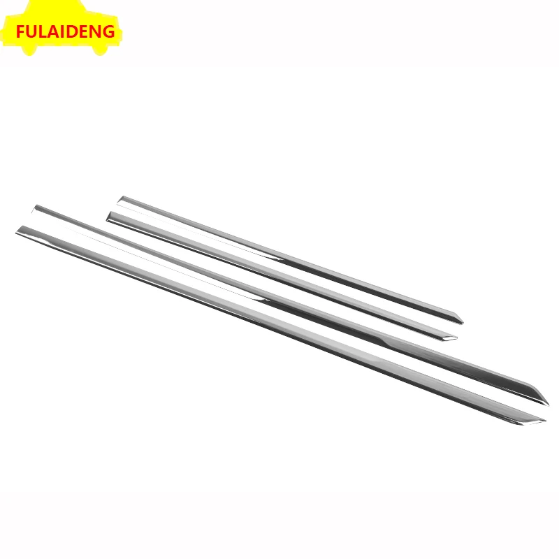 4pcs For Cadillac XT5- ABS Chrome Side Door Body Molding Protector Cover Trim Car Styling Accessories
