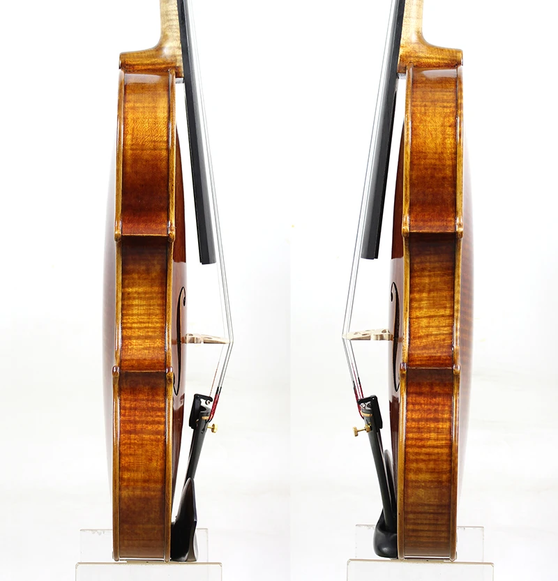 Amazing！So Beautiful Guarnieri 'Del Gesu Copy 4/4 Violin With Powerfull Tone