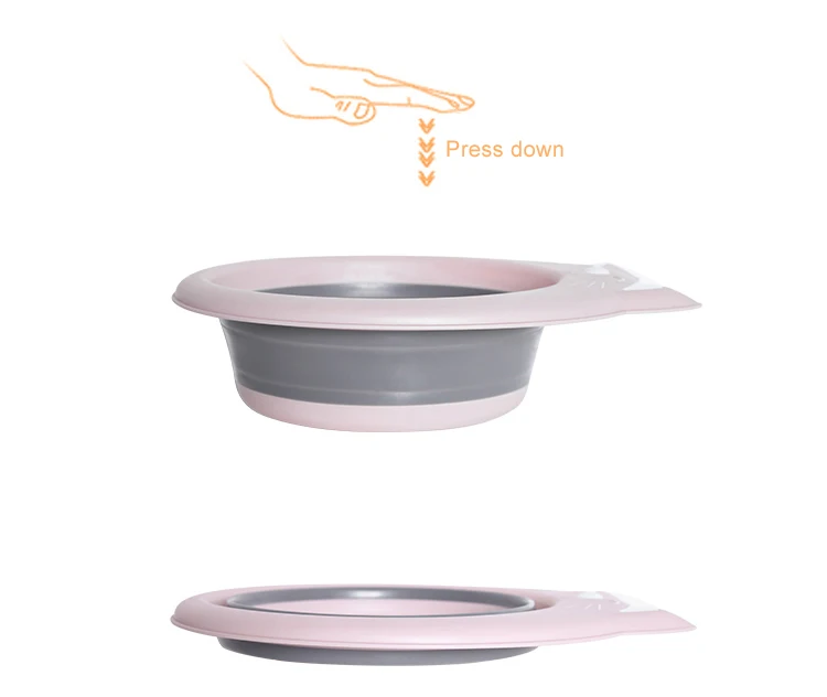 MASCOTANGE Folding Washing Basins Collapsible Bucket Travel Sink Foldable Cube Outdoor Camping Basin Bathroom Accessories