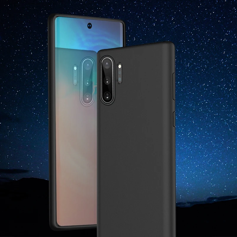 Мягкая ТПУ задняя крышка для samsung note 10/10pro конфетный силиконовый матовый чехол