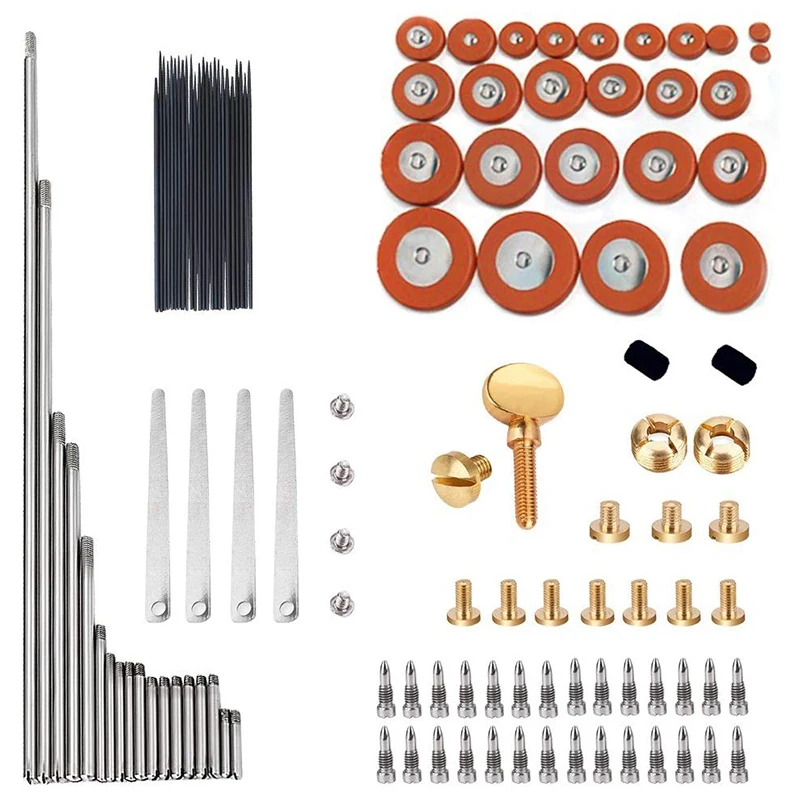 

119Pcs/Set Alto Sax Saxophone Repair Parts Screws + Saxophone Springs Kit DIY Tool Woodwind Instrument Accessories