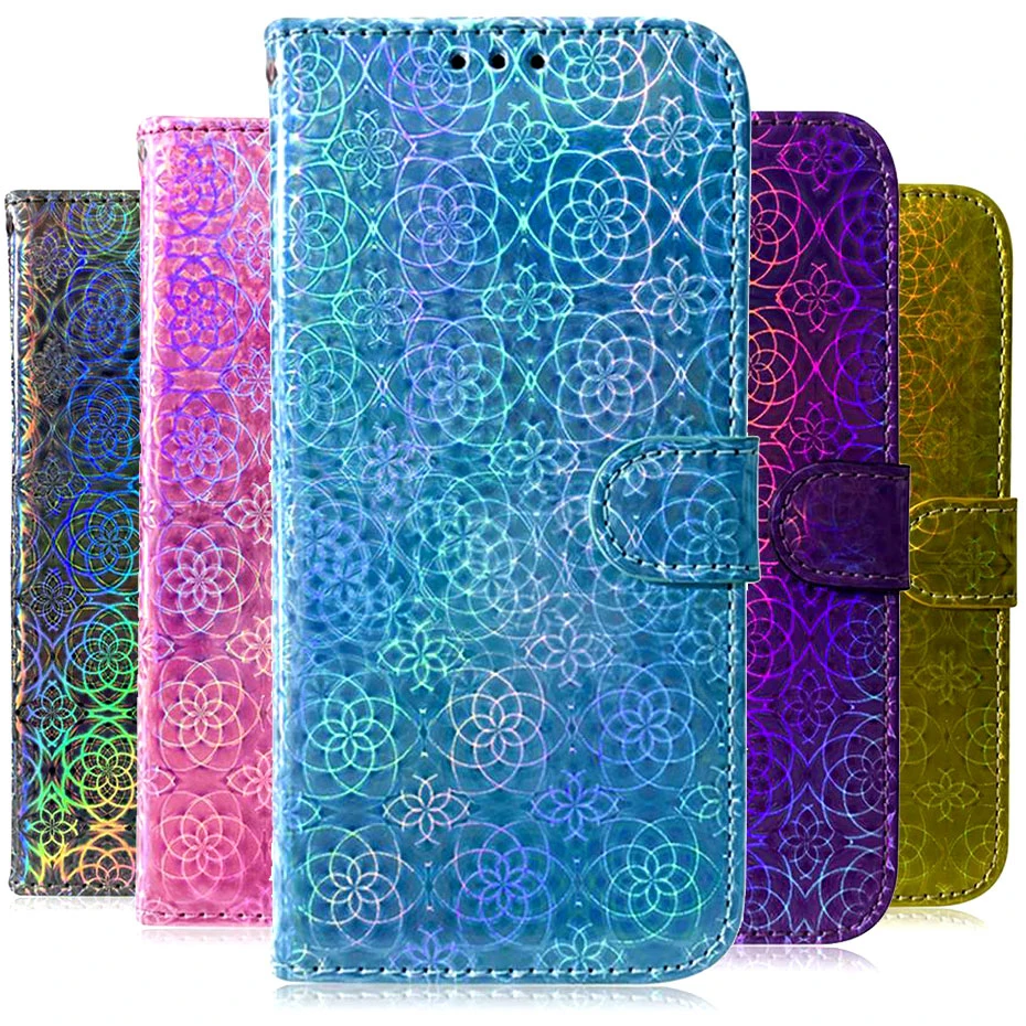 

Laser Flip Leather Case For Samsung Galaxy S10 S9 S8 S7 Plus Note 10 9 Pro A10 A20 A30 A40 A50 A70 A90 A60 A80 M10 M20 M30 M40 S