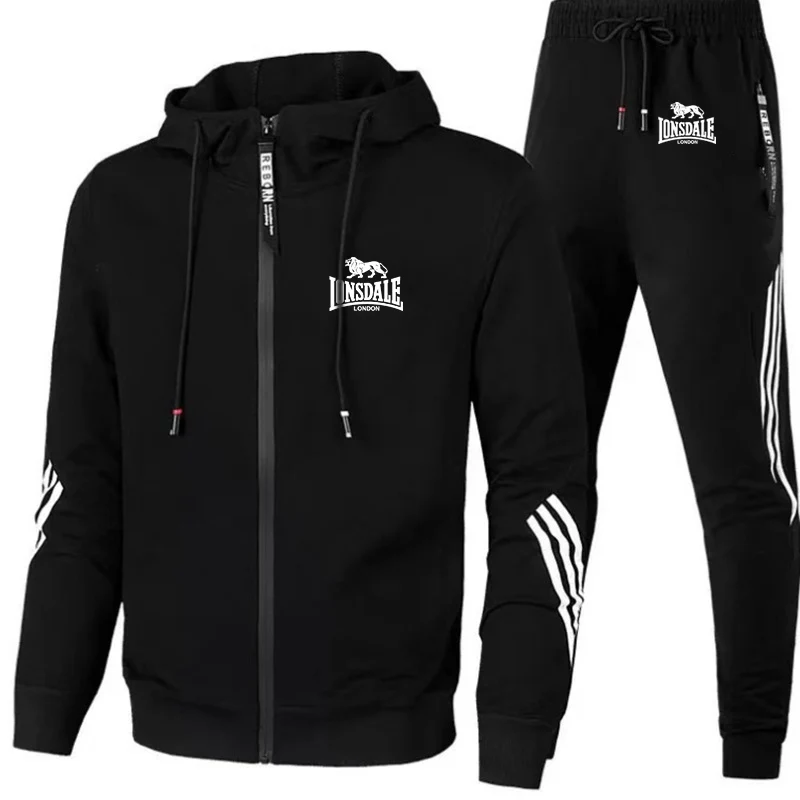 Новинка осени 2021 года удобная рубашка на молнии Lonsdale мужские брюки Молодежный