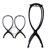 Black Folding Stable Wig Display Stand Mannequin Dummy Head Hat Cap Hair Holder ► Photo 3/6