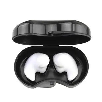 

1Pair Spiral Soft Silicone Ear Plugs Noise Reduction Protective Sports Earplugs