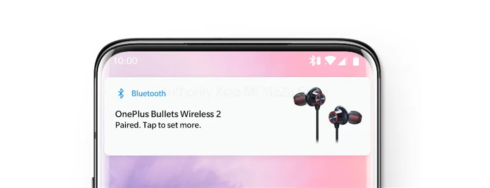 Оригинальные беспроводные наушники OnePlus Bullets 2 AptX Hybrid с магнитным управлением Быстрая зарядка Google Assistant для Oneplus 7 Pro