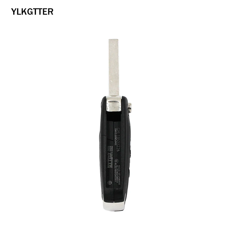 YLKGTTER 3 кнопки 433 Мгц дистанционный ключ для Opel/Vauxhall Astra J, Corsa E, Insignia, Zafira C, 2009- управление автоматическим замком двери