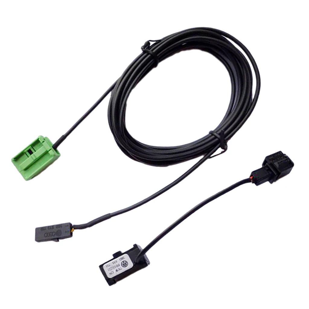 Автомобильный Bluetooth телефон микрофон провода Жгут кабель для VW RNS315 RCD510 Audi