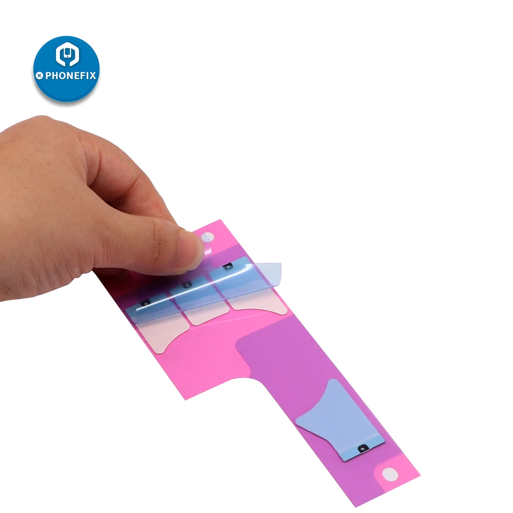 10pcs Battery Adhesive Sticker for iPhone 6 6S 7 8 Plus 5S X XR XS Max 3M Double Tape Pull Trip Glue Parts