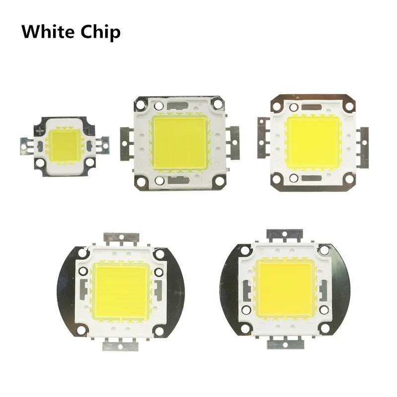 High Power LED Integrated Chip Light Source - Multi-Wattage SMD IC Flood Light Bulb