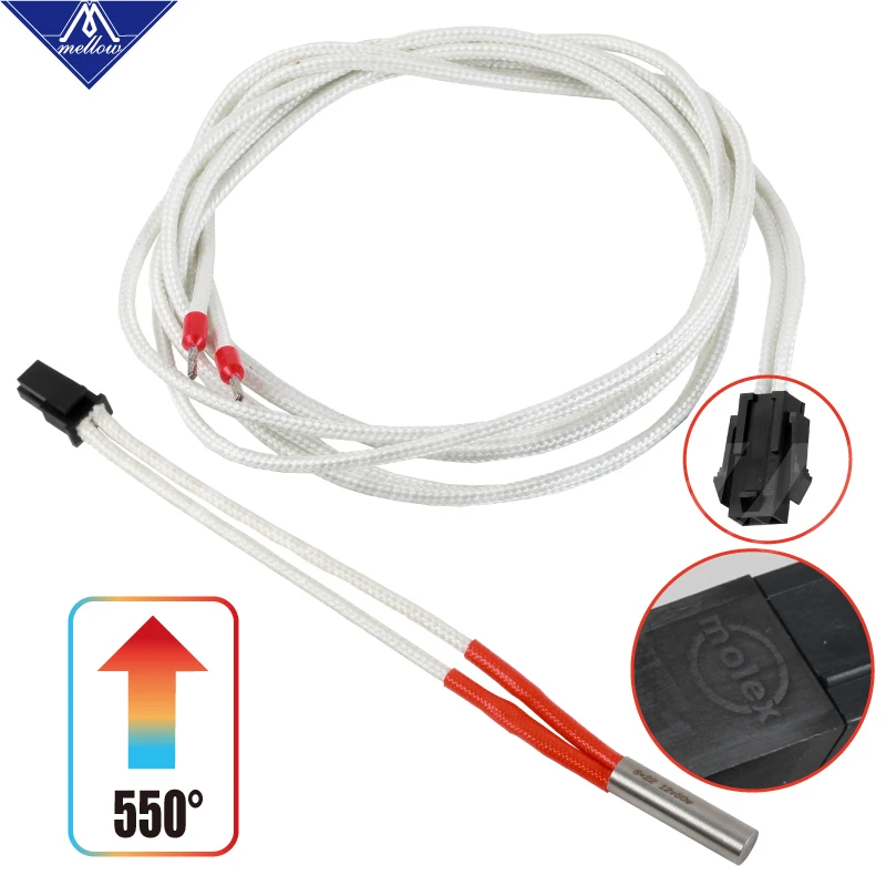 3 Cartucce Riscaldanti 50 W, 12 V, 1 M, Stampante 3D, Cartuccia - Foto 5