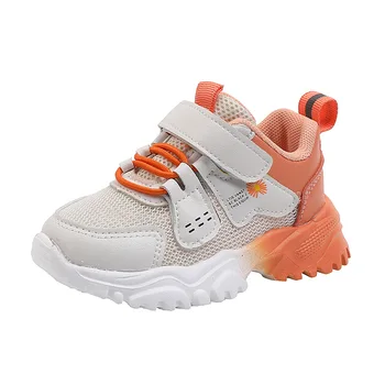 

1-6 years old mesh fabric breathable kids sneakers shoes comfortable Eva Sole girls and boys sneakers for children's shoes