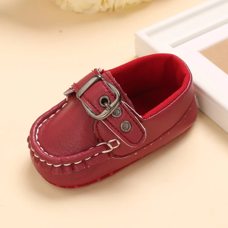 Baby Spring And Autumn Style Lovely Bow Solid Color Soft Sole Princess Shoes 0-18 Months Newborn Baby Casual Walking Shoes