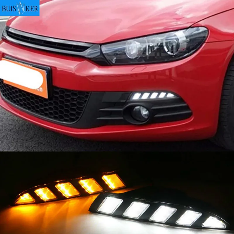 

Дневные ходовые огсветильник, водонепроницаемые, для Volkswagen Scirocco 2011, 2012, 2013, 2014, 2015, 12 В