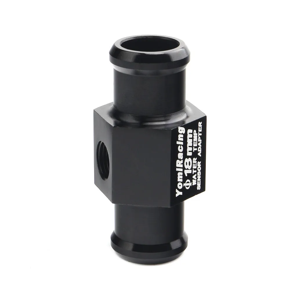 18 мм Датчик температуры воды адаптер мотоцикла CNC алюминиевый сплав трубка запальной свечи Тройник Разъем Аксессуары# PY15