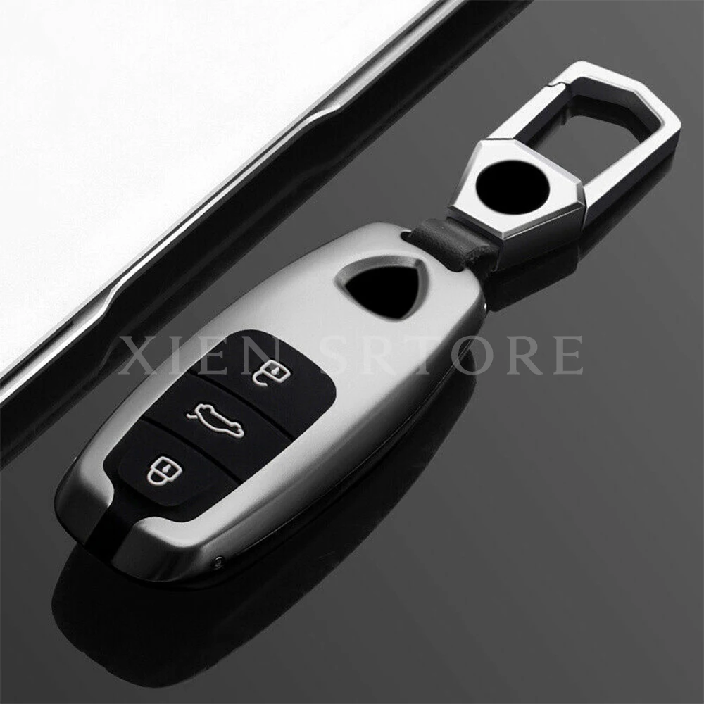 AluminumAlloyRemoteKeyShellCaseCoverFobShellHolderKeychain