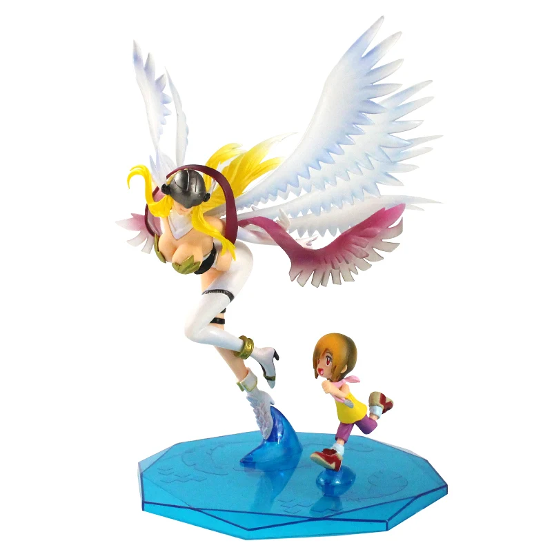 Megahouse Digital Yagami Hikari и Angewomon экшн фигурка Digimon модель игрушечная фигура|figure digimon|action