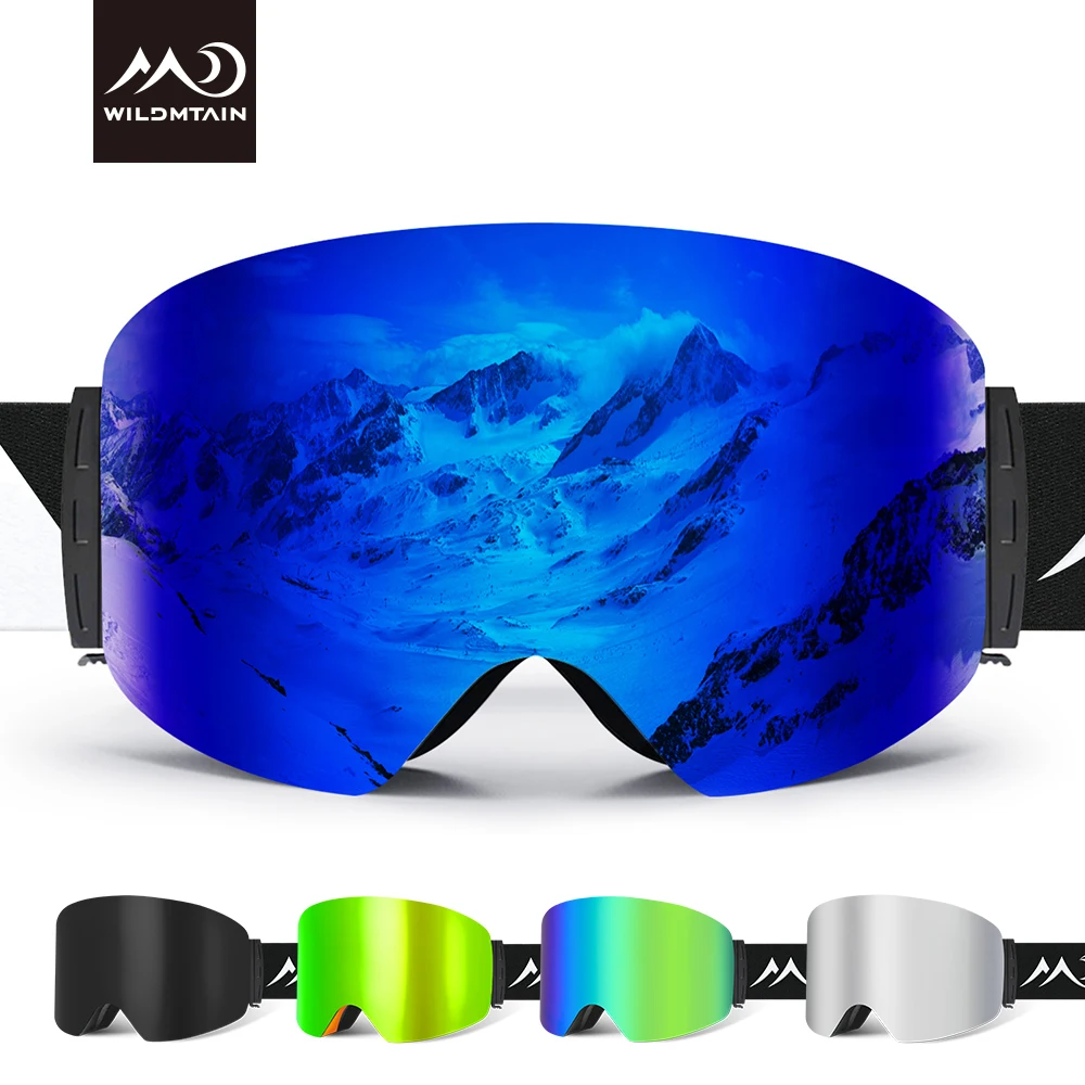 WILDMTAIN Best Ski Goggles Snowboard Dual Layers Anti fog Skiing Snow Goggles, UV Protection Ski Glasses for Men Women Youth WILDMTAIN Best Ski Goggles Snowboard Dual Layers Anti fog Skiing Snow Goggles, UV Protection Ski Glasses for Men Women Youth