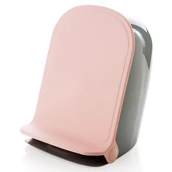 

Pedal Trash Can Kitchen Trash Can Garbage Rack Toilet Living Room Storage With Cover- Pink