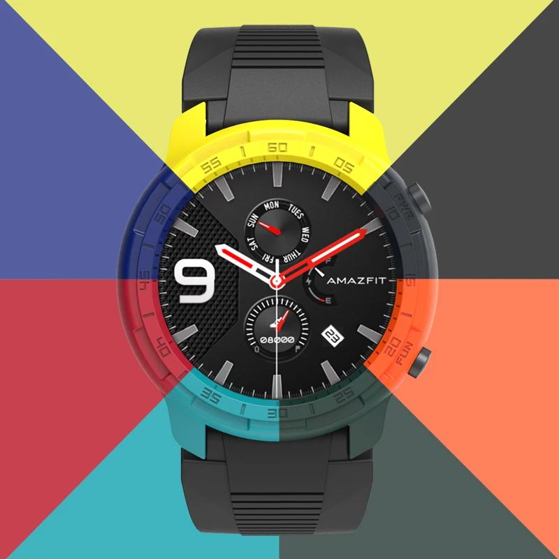 SIKAI Защита жесткого диска Часы чехол для Amazfit GTR 47 мм Замена чехол для часов Huami Amazfit GTR 47 мм Smartwatch Shell
