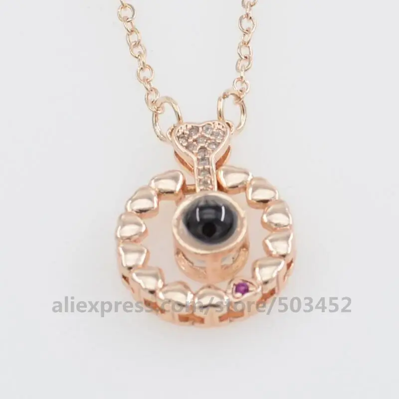 120 шт./лот Ketting Neckless бусы цепочки Проецирование 100 языков я люблю тебя Ожерелье