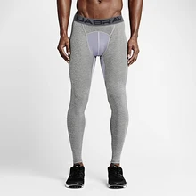Мужские быстросохнущие компрессионные штаны, спортивные штаны для бега, серые черные спортивные Леггинсы для фитнеса