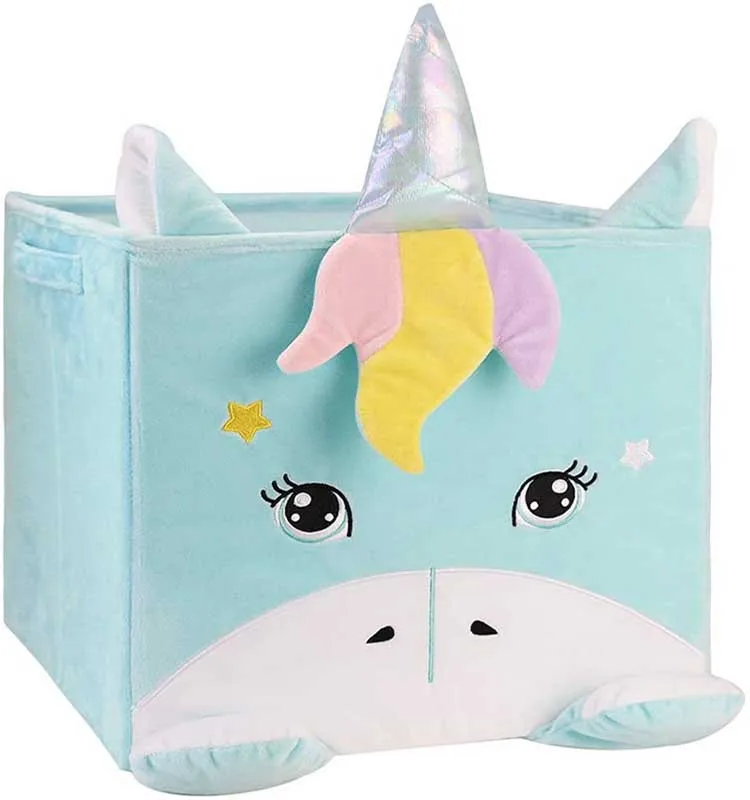 Unicorns Storage Bucket Box Case