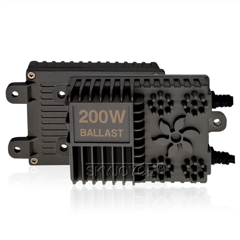 200W HID Replacement Xenon Ballast 12V Car Light Xenon Slim HID Reactor For H1 H3 H7 H8 H11 High Power Auto Headlight Bulb Kit (6)