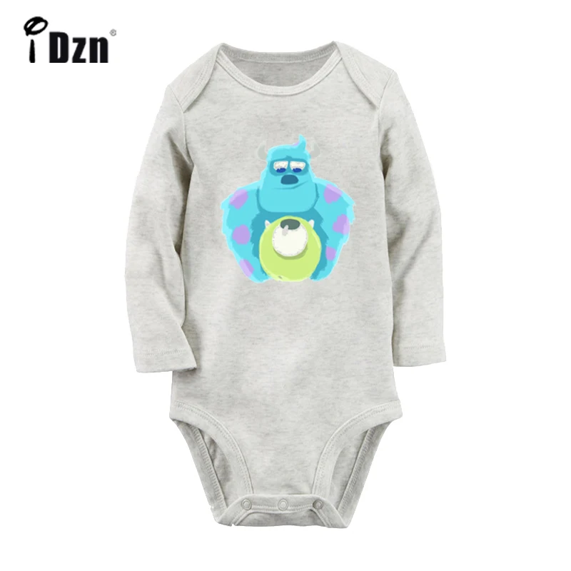 ieBabyG3029C Милый комбинезон для новорожденных с рисунком мышки, утки, собаки, комбинезон с длинными рукавами для малышей, рождественский подарок - Цвет: ieBabyG3029C