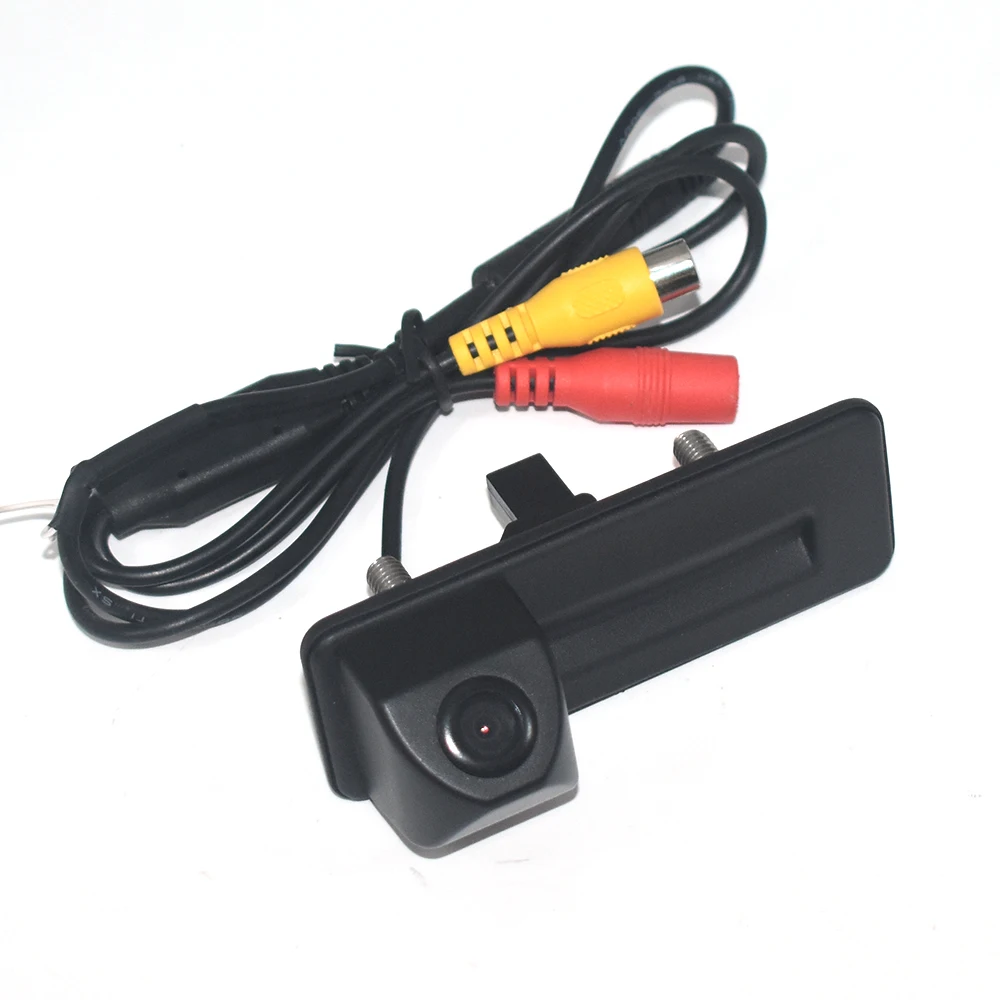 ZJCGO HD CCD Автомобильная камера заднего вида, задняя крышка для парковки, ручка багажника, водонепроницаемая камера ночного видения для Volkswagen 1-litre XL1