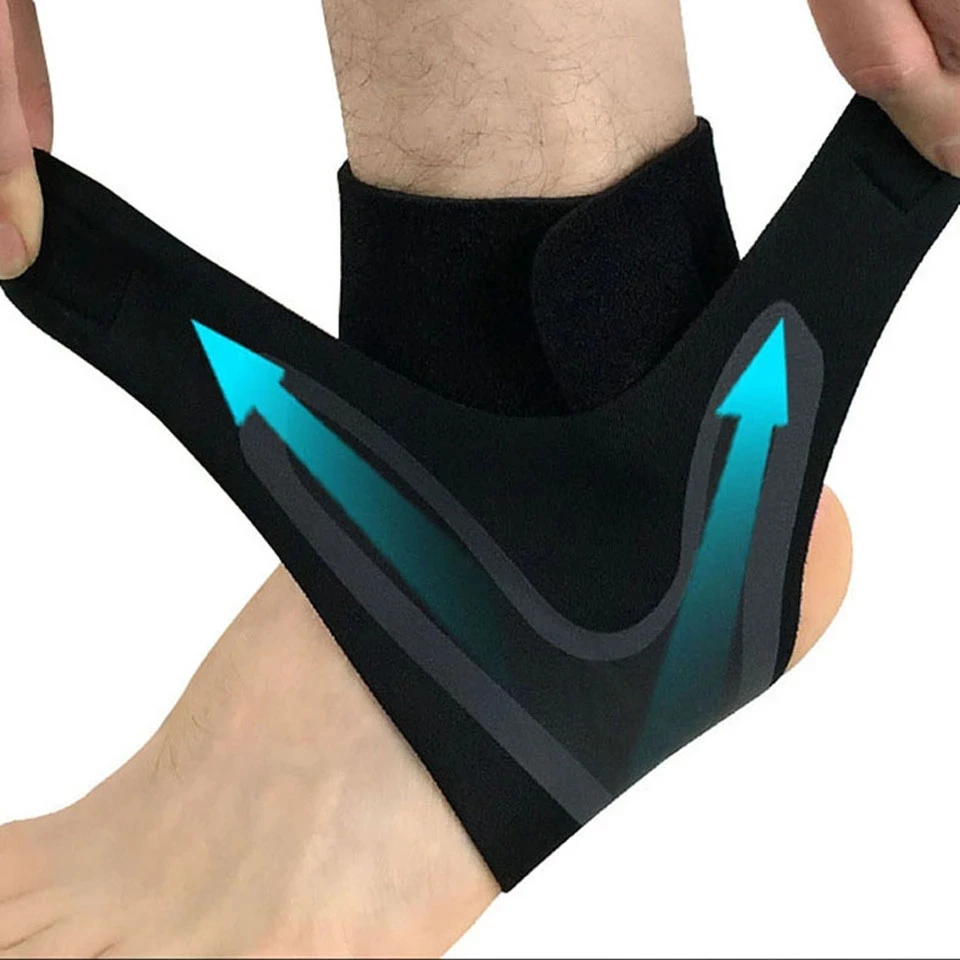 Ankle Support Ankle Straps Fitness Ankle Straps Ankle Support Brace 1 PCS Ankle Support Brace Elasticity Free Adjustment Protection Foot Bandage Sprain Prevention Sport Fitness Guard Band