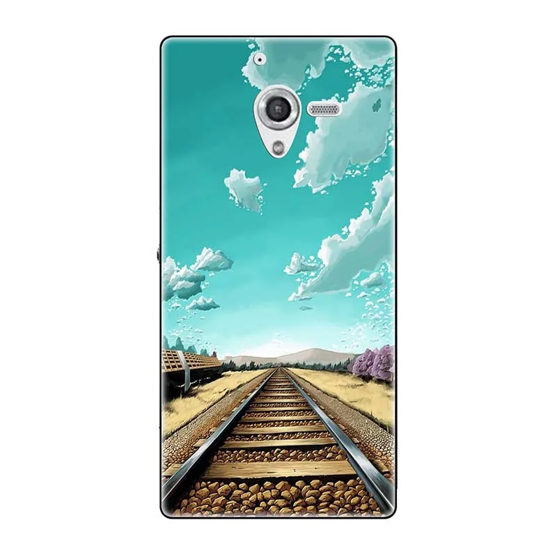 A104 Чехол для телефона sony Xperia ZL L35H C6502 C6503 C6506 принт для sony ZL L35H для sony L35H для sony Xperia ZL L35H мягкий силиконовый - Цвет: A104