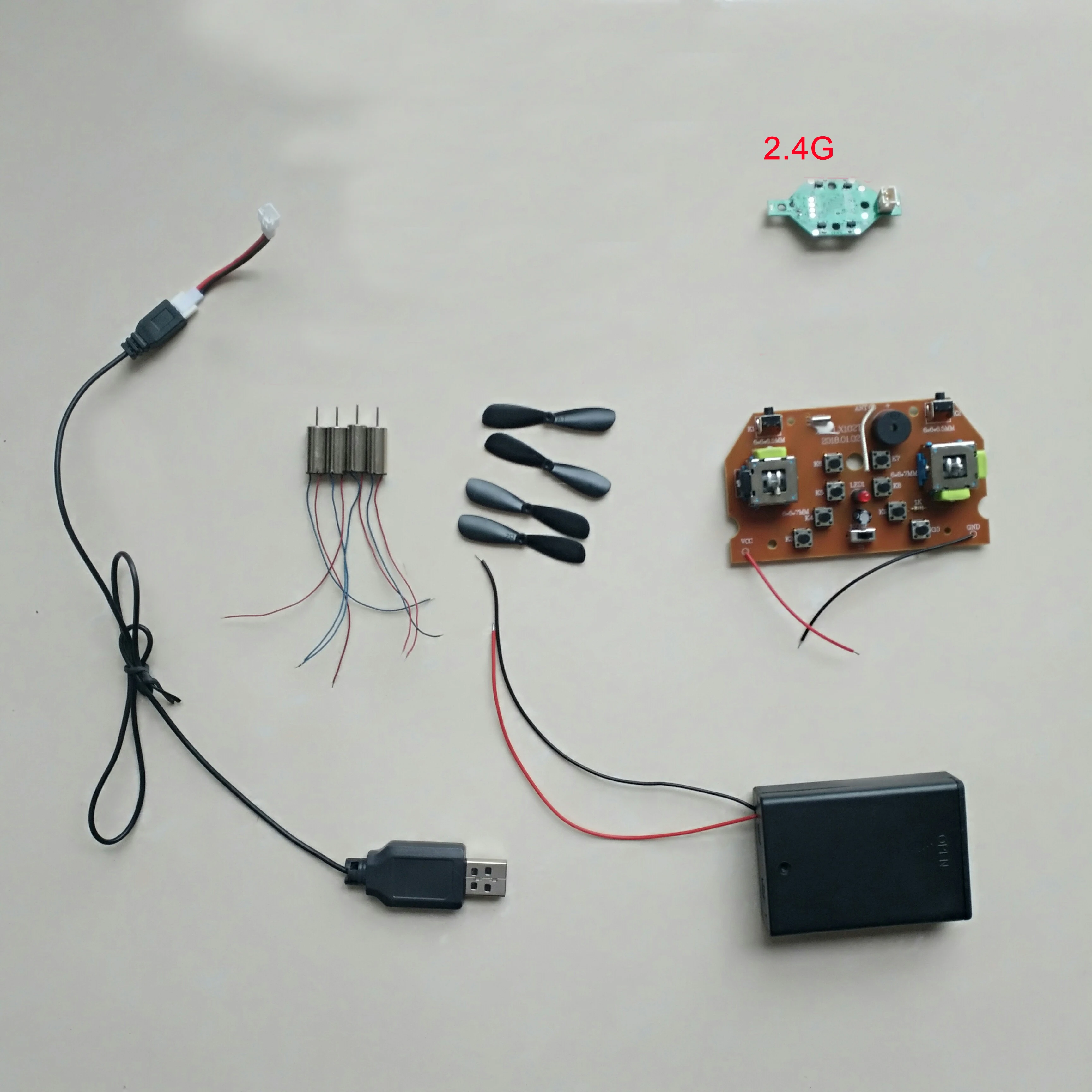 2.4G DIY Mini RC เครื่องบิน/Quadcopter/Multicopter Parts Transmitter